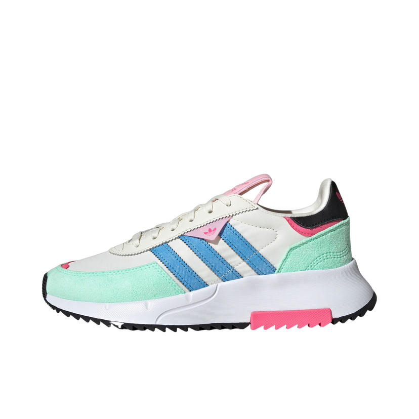 Кецове и обувки adidas Originals Retropy F2 Off White Pulse Blue Pulse Mint W Тюркоазено | HQ4418