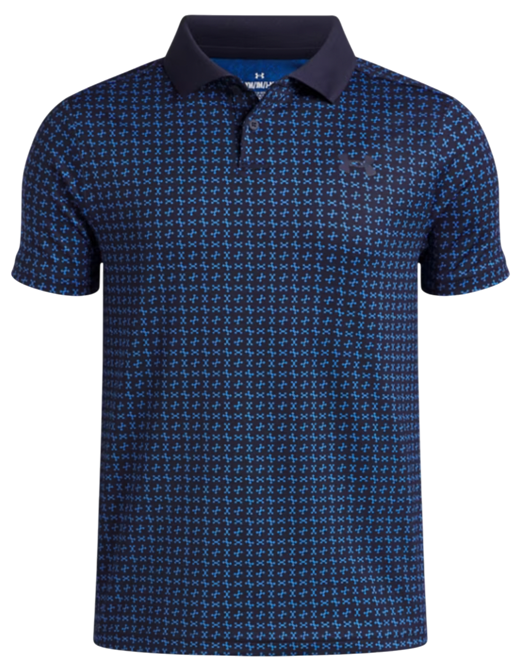 Поло тениска Under Armour Matchplay Printed Polo Тъмно синьо | 1377349-411, 0