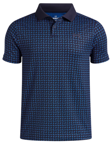 Поло тениска Under Armour Matchplay Printed Polo Тъмно синьо | 1377349-411, 0