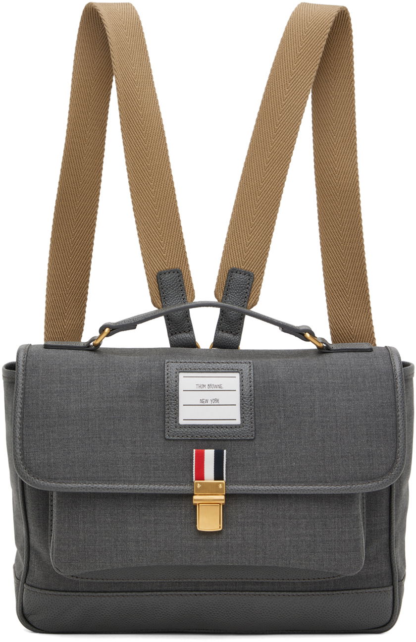 Раница Thom Browne Super 120's School Сиво | UAG059A-00626, 0