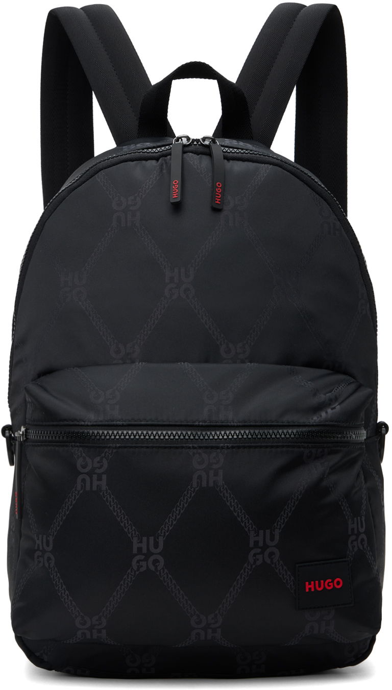 Раница BOSS Logo Backpack Черно | 50529424, 0