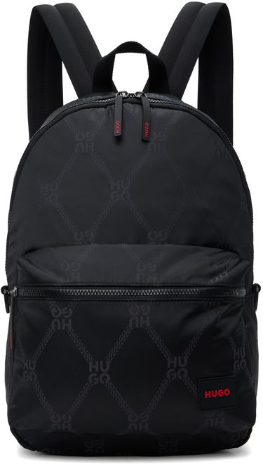 Раница BOSS Logo Backpack Черно | 50529424, 0