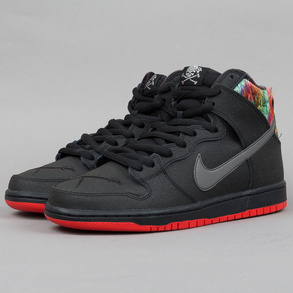 Кецове и обувки Nike SB Dunk High Premium Черно | 313171-028, 1
