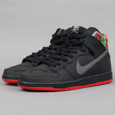 Кецове и обувки Nike SB Dunk High Premium Черно | 313171-028, 1