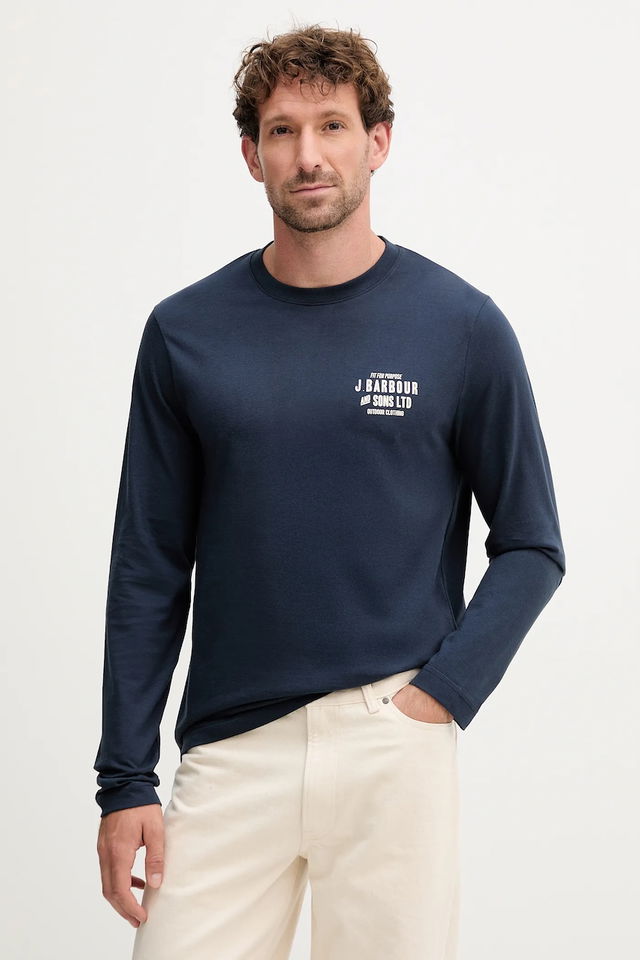 Barbour Long Sleeve Graphic T-Shirt