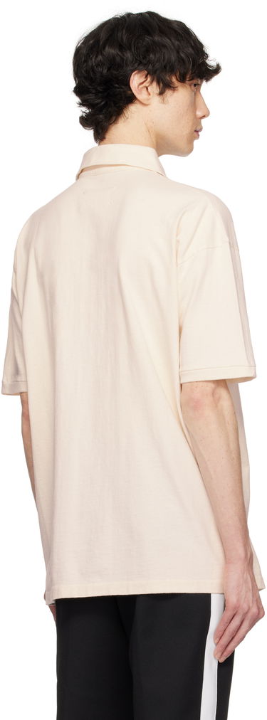Поло тениска Maison Margiela Maison Margiela Printed Polo Бежово | S50GL0060 M20061, 2