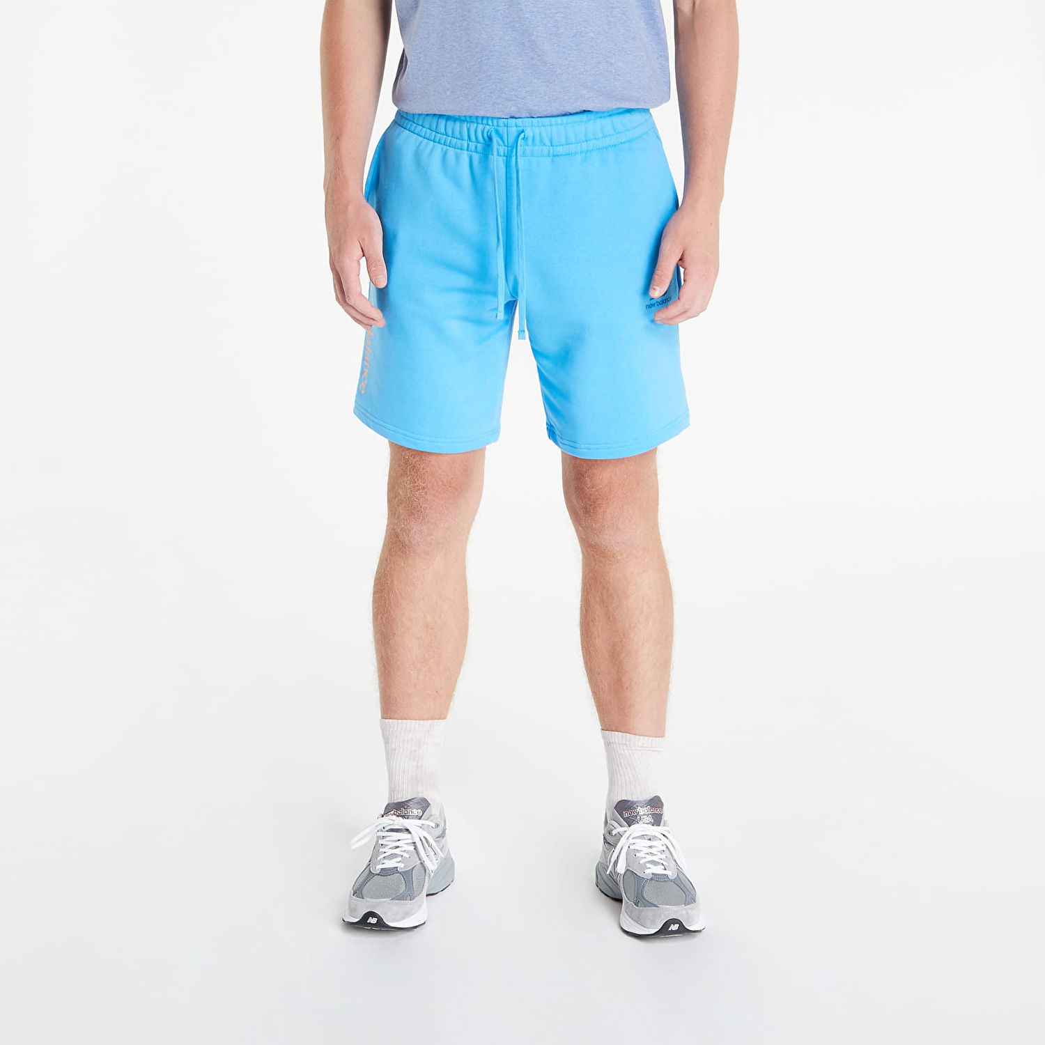 Къси панталони New Balance Essentials Celebrate Short Синьо | MS21503 Blue, 0