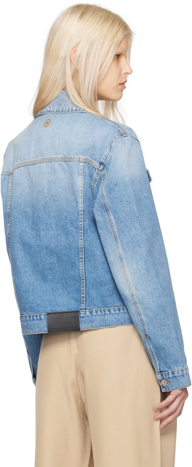 Яке Stella McCartney Stella McCartney Chain Denim Jacket Синьо | 6D02393SPH56, 2
