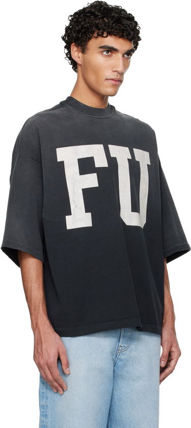 Тениска Fear of God Fear of God Relaxed FU Educate T-shirt Черно | FG25FW10-10304HWJ-001, 1