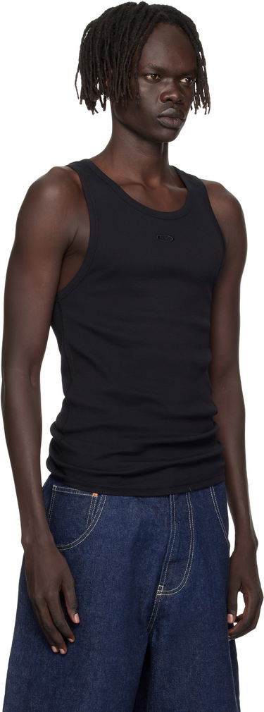 Потник VETEMENTS Vetements Oval Logo Tank Top Черно | MH76TT120B, 1