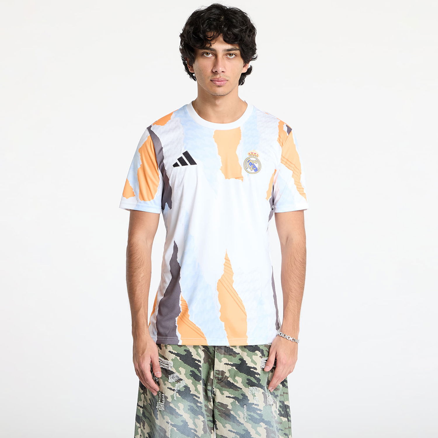 Фланелка adidas Performance Real Madrid 24/25 Pre-Match Jersey Бяло | JJ3493, 0