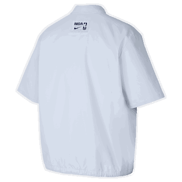 Риза Nike NBA Team 31 Club Woven Short Sleeve Shirt Бяло | FZ7510-085, 3