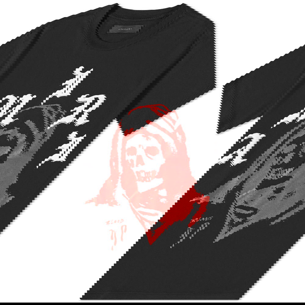 Тениска AMIRI Wes Lang Solar Kings Tee Черно | AW22MJG005-BLK, 0