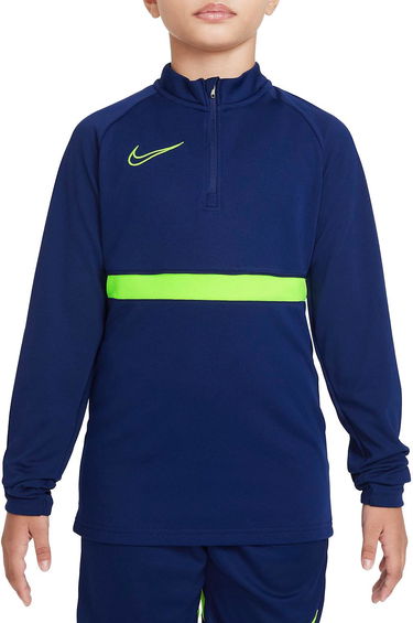 Пуловер Nike Dri-FIT Academy 21 Youth Training 1/4 Zip Top Тъмно синьо | cw6112-492, 0