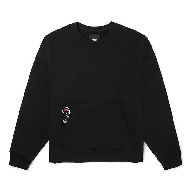 Пуловер Vans OTW Test Fleece Crew Sweatshirt Черно | VN0A54OLBLK