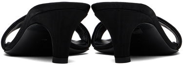Грижа за обувките TOTEME TOTEME 'The Mule' Heeled Sandals Черно | 243-WAS0154-FB0232, 1
