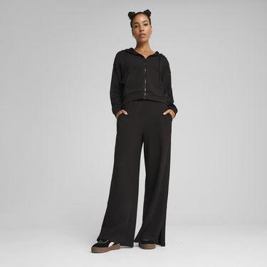 Панталони Puma HER Comfort High-Waisted Straight-Leg Pants Черно | 685061_01, 5