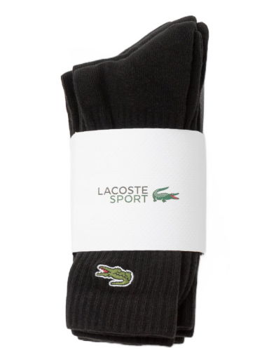 Чорапи Lacoste SOCKS Черно | 3666165442085