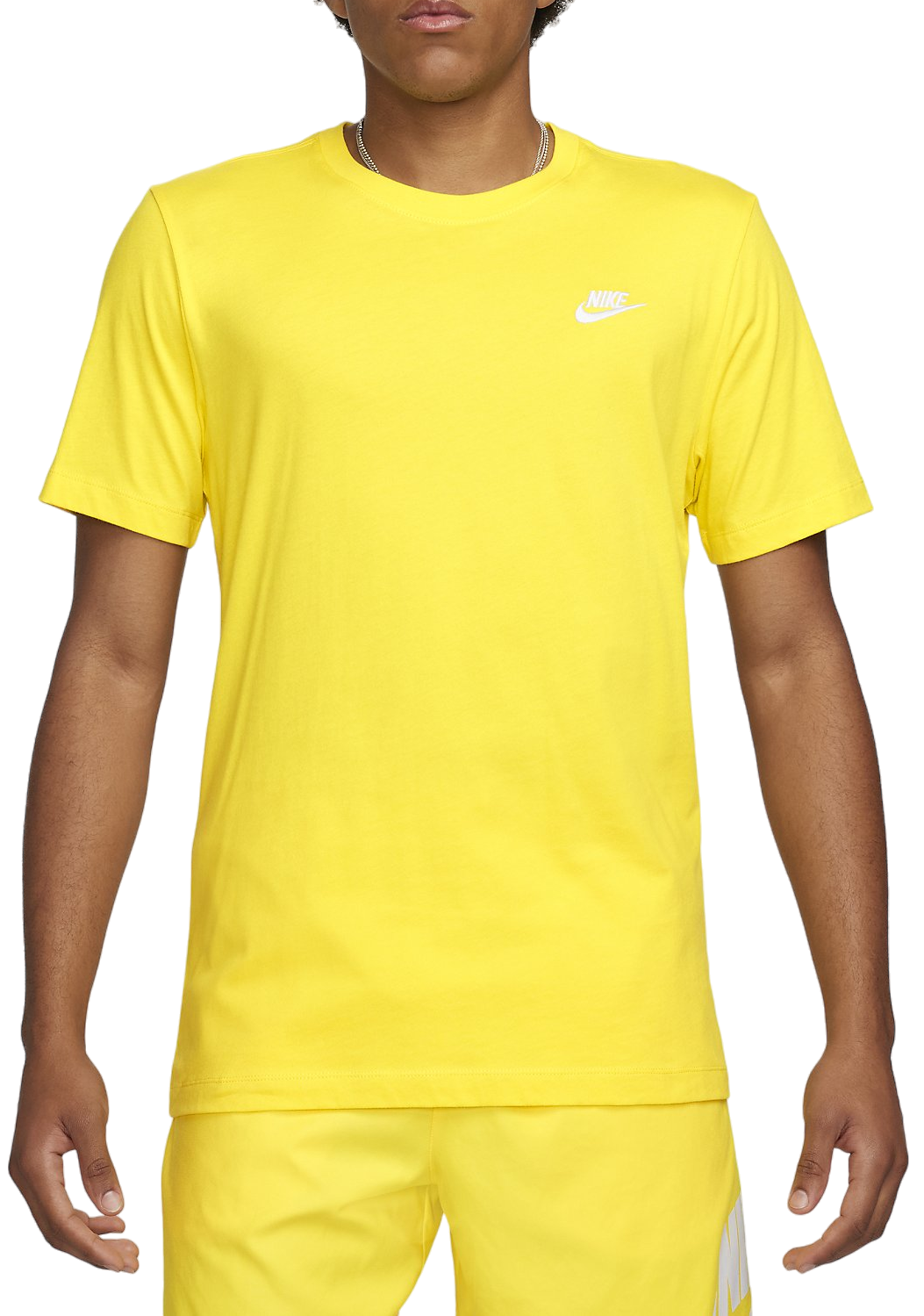 Тениска Nike M NSW CLUB TEE Жълто | ar4997-718, 0