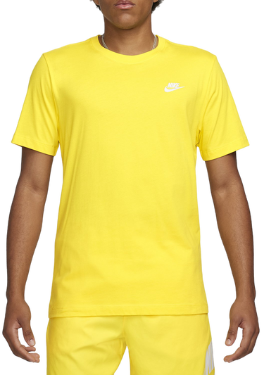 Тениска Nike M NSW CLUB TEE Жълто | ar4997-718, 0