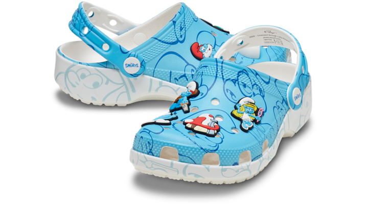 Кецове и обувки Crocs Smurfs Classic Clogs Синьо | 210821-90H, 1