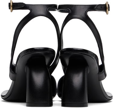 Аксесоари Dries Van Noten Dries Van Noten Asymmetric Heeled Sandals Черно | WS251-1304-150, 1