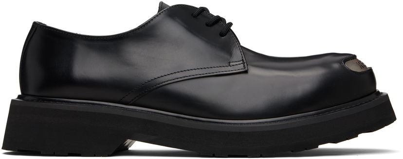 Кецове и обувки KENZO Kenzo Paris 'KENZOSMILE' Leather Derbys Черно | FF65DB111L52