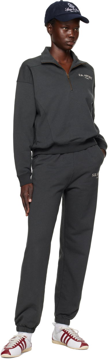 Суитчър Sporty & Rich 'S.R. Sport' Quarter Zip Sweatshirt Сиво | ST073512304BA02, 3