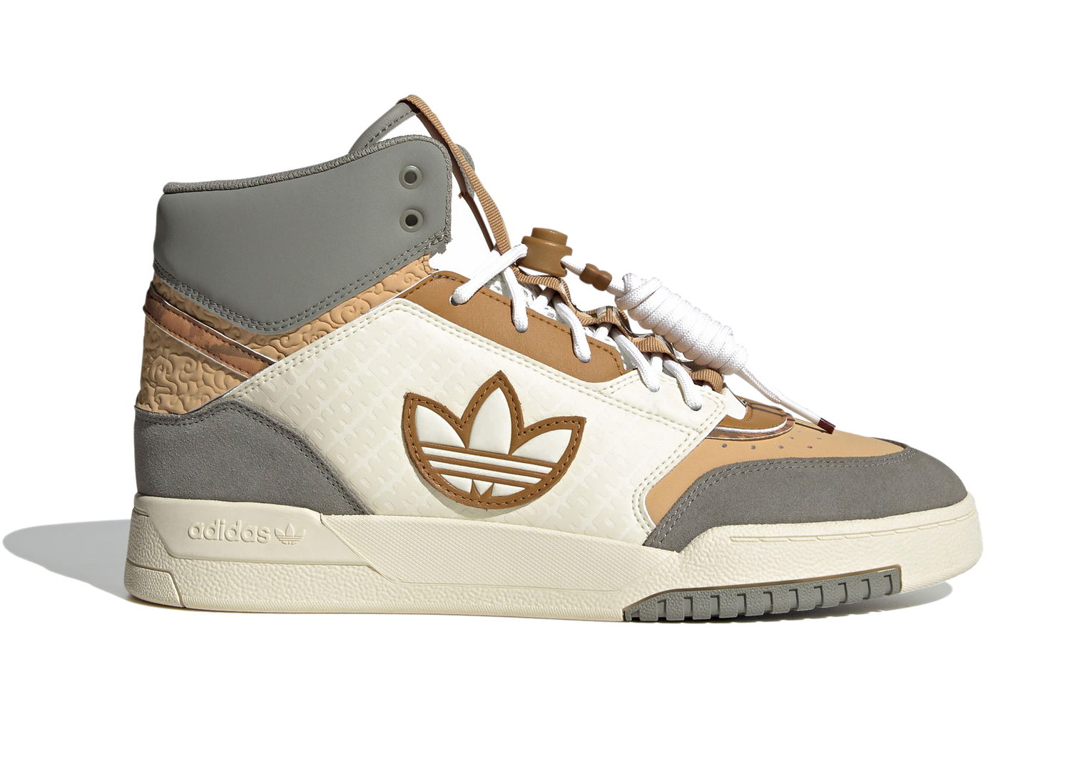 Кецове и обувки adidas Originals Drop Step XL Cream White Beige Бежово | IF2574, 0