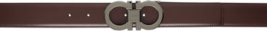 Колани FERRAGAMO Reversible Belt Бургунди | 778226, 0