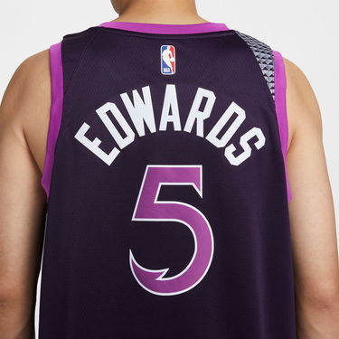 Фланелка Nike NBA Anthony Edwards Minnesota Timberwolves City Edition Swingman Jersey Многоцветен | HM6334-525, 4