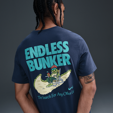 Тениска Nike Golf T-Shirt Тъмно синьо | HJ3456-437, 1