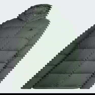 Пухо яке adidas Originals Helionic Hooded Plus Size Down Jacket Зелено | HE1460, 5