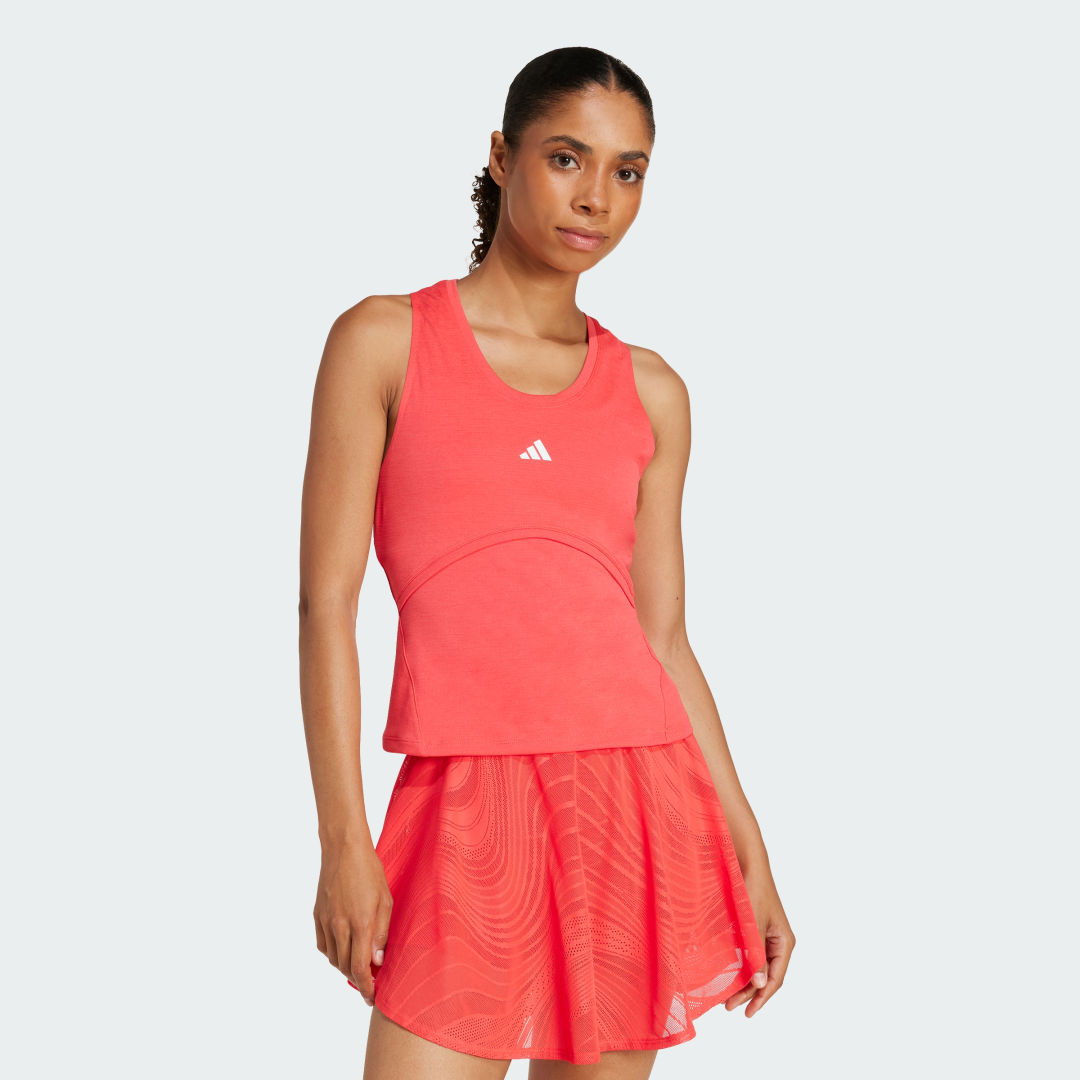 Потник adidas Performance Climacool Pro Tennis Tank Top Червено | IN6161, 0