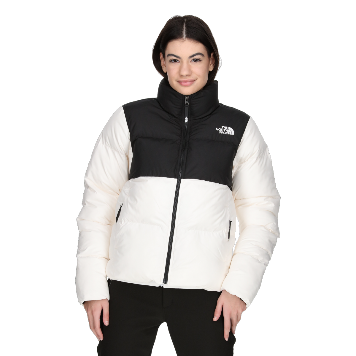 Пухо яке The North Face Saikuru Two-Tone Puffer Jacket with High Collar Черно | NF0A853NQ4C1, 0