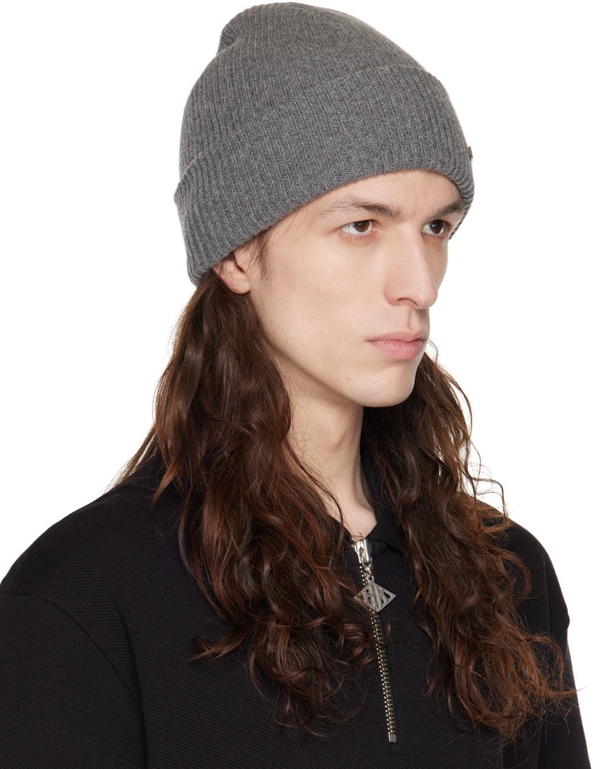 Шапка Han Kjøbenhavn Han Kjobenhavn Knit Beanie Сиво | A-131792, 1