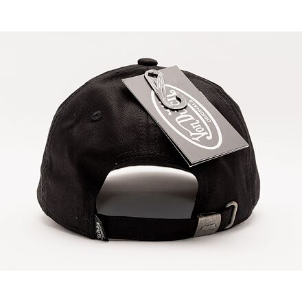 Шапка с козирка Von Dutch Dadcap Vista Cotton Black Черно | VD7030203, 1