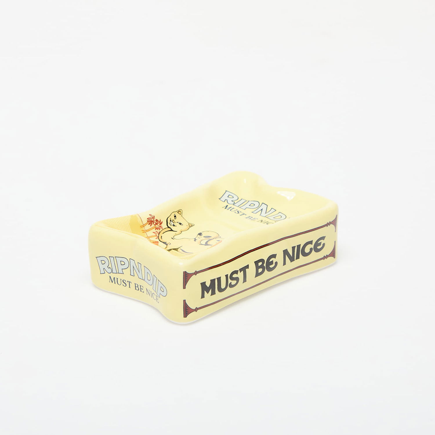 Домашен декор RIPNDIP Barnum Ceramic Ash Tray Yellow Universal Жълто | RNDFAL24260, 0
