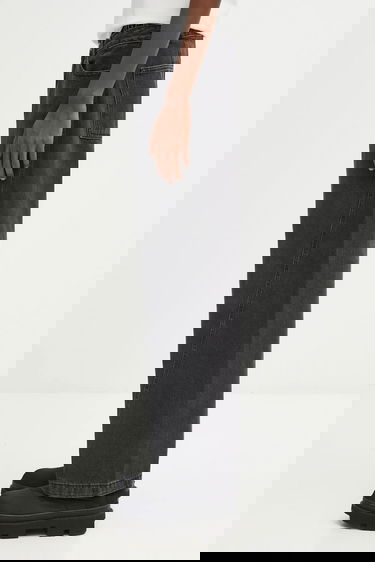 Дънки ADER ERROR Ader Error Wide-Leg Curved Seam Denim Jeans Черно | BN42FYJE0104BK, 1