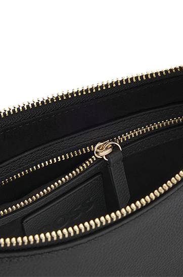 Дамска чанта BOSS Crossbody Bag with Double B Monogram Черно | 50547705, 1