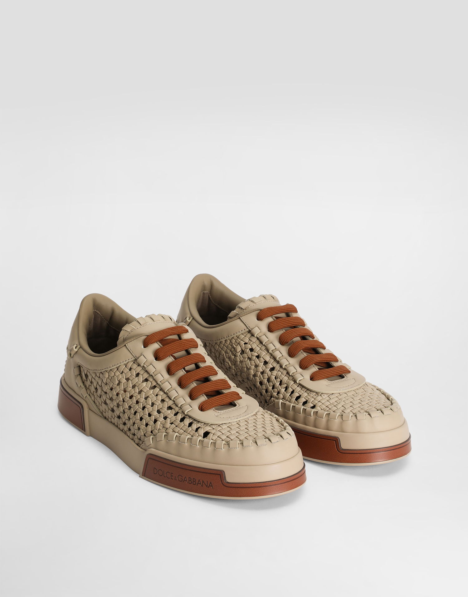 Кецове и обувки Dolce & Gabbana Dolce & Gabbana Portofino Yacht Shoes Бежово | A20195A9T938V750, 1