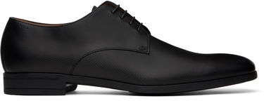 Облекло BOSS BOSS Structured Leather Derbys Черно | 50499843, 0