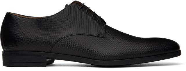 BOSS Structured Leather Derbys