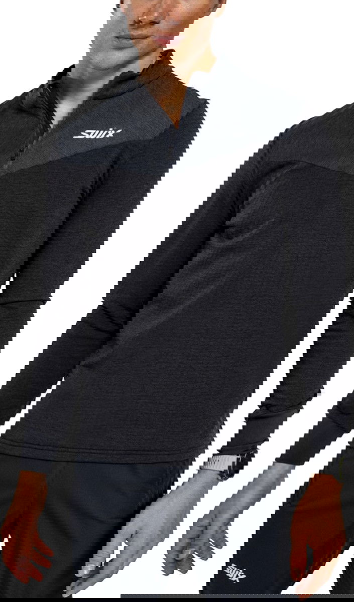 Тениска SWIX Swix Dynamic Midlayer Half Zip Top Черно | 10079-23-10150