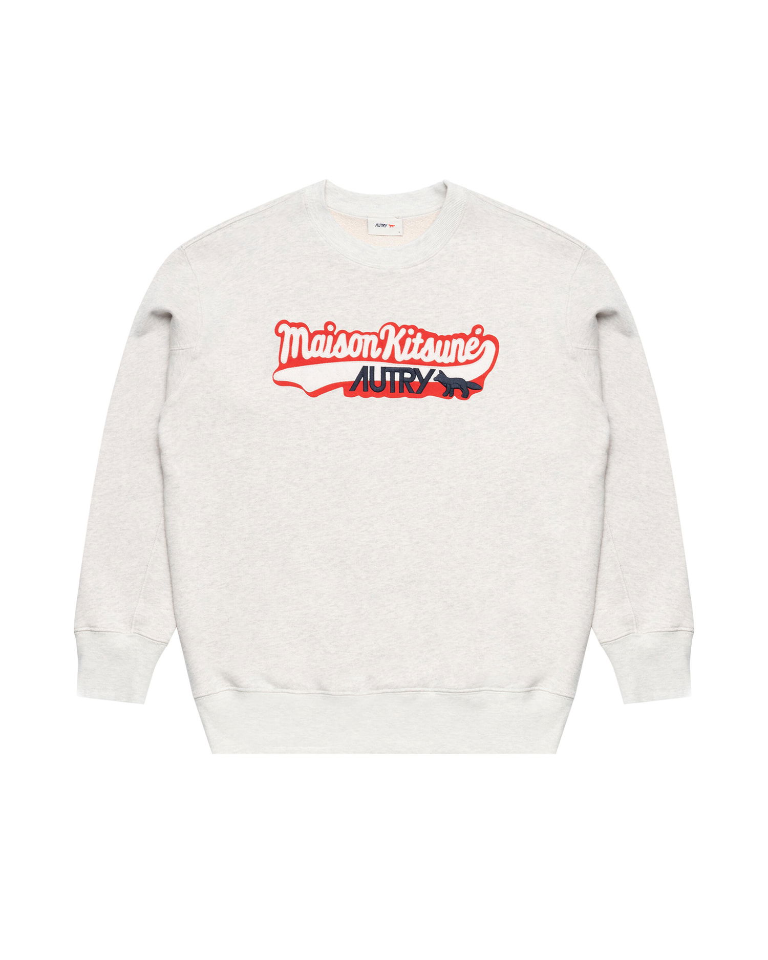 Суитчър Autry Autry Action Shoes x Maison Kitsuné Sweatshirt Сиво | SWPXMK1M, 0