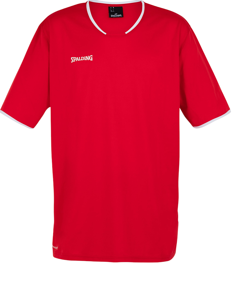 Тениска Spalding Move Shooting V-Neck T-Shirt Червено | 3002141-04