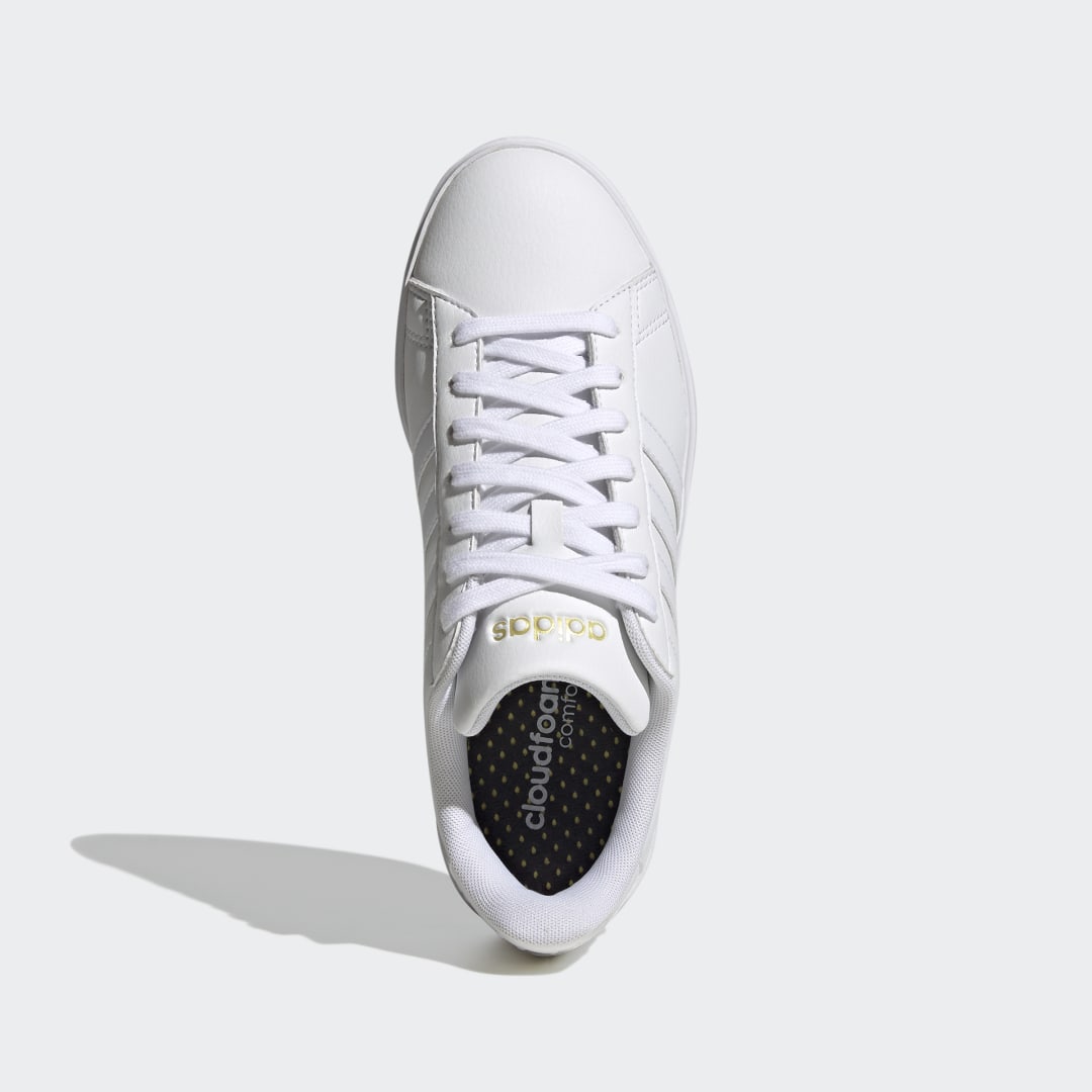 Кецове и обувки adidas Performance Grand Court Cloudfoam Lifestyle Court Comfort Бяло | GW9213, 1