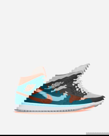 Кецове и обувки Jordan Air Jordan 1 Mid "Dark Teal Green" Зелено | BQ6472-308, 3