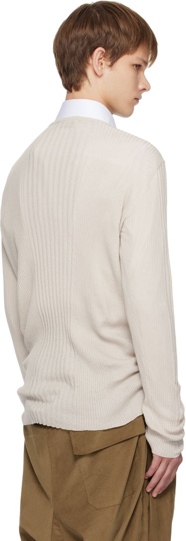 Пуловер Vivienne Westwood Vivienne Westwood Tegan Henley Knit Top Бежово | 2701002N-Y003M-, 2