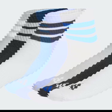 Чорапи adidas Performance 3 STRIPES CUSHIONED SPORTSWEAR MID CUT Socks Многоцветен | KC9615, 0